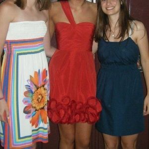 BCBGMAXAZRIA One Shoulder Dress